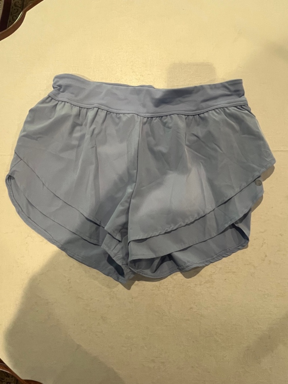 Apana Light Blue Layered flutter running Shorts. GUC!